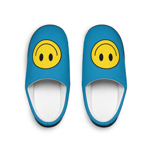 Men's Indoor Slippers - Happy Face