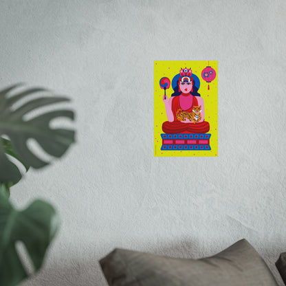 Giclée Fine Art Print  - Anyeong Korea - Buddha Statue, Seokguram Grotto