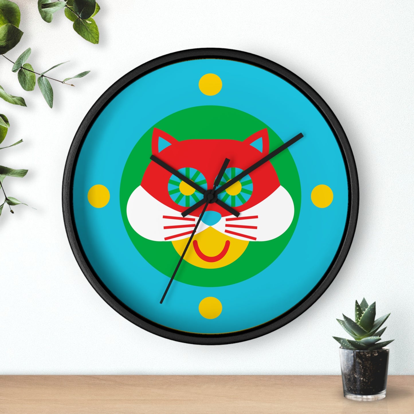 Wall Clock Kitti