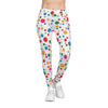 Women's Casual Leggings (AOP) Dots Colorfull