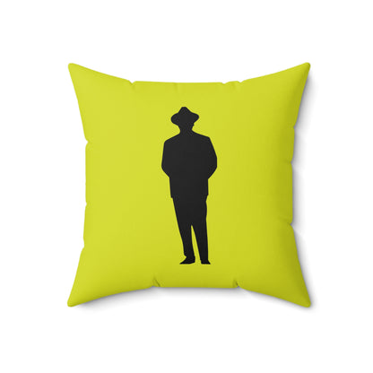 Faux Suede Square Pillow José Gregorio Hernández  Poster - Winner in United Design Messages to Humanity