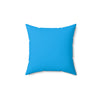 Faux Suede Square Pillow Jacks orange - blue