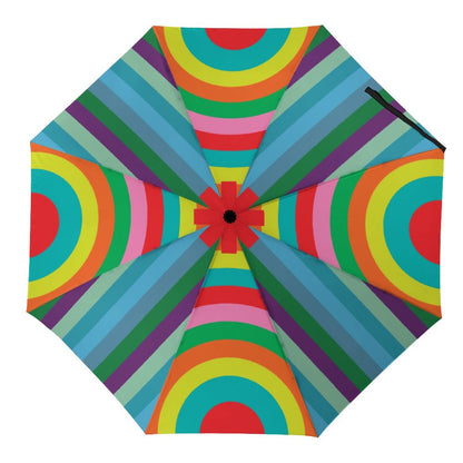 Lightweight 3-fold Umbrella geometric shapes