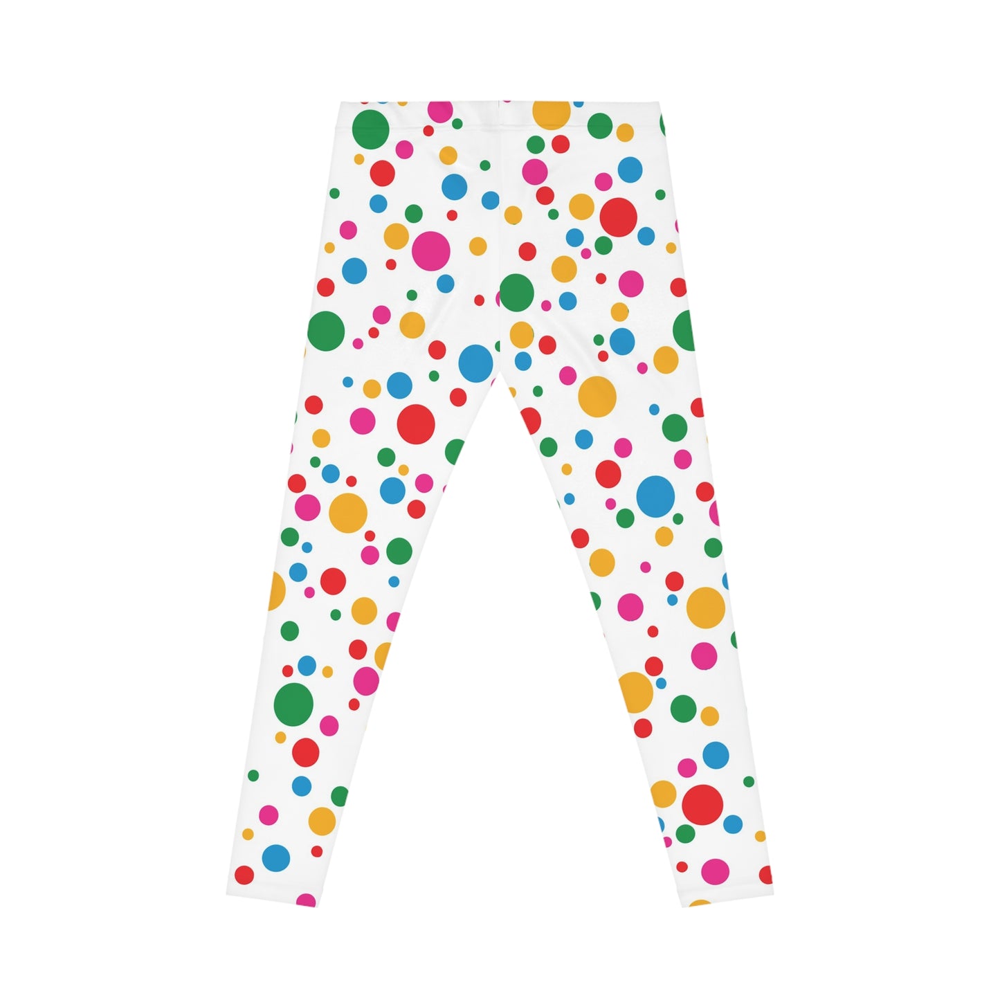 Women's Casual Leggings (AOP) Dots Colorfull