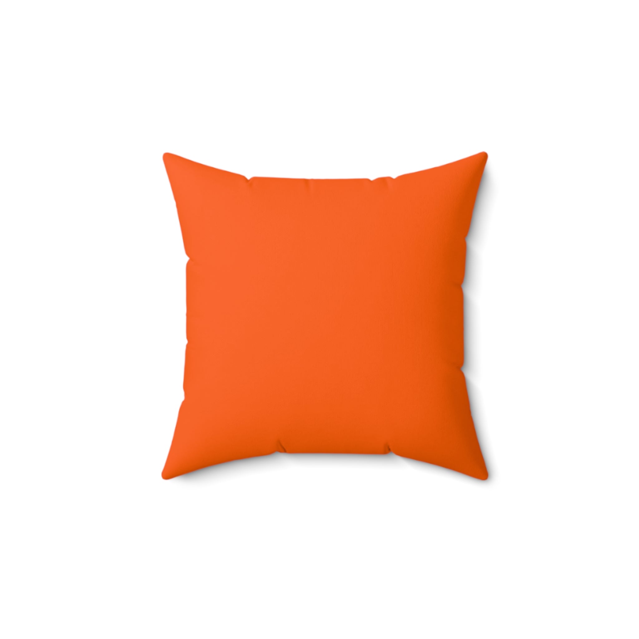 Faux Suede Square Pillow Jacks blue - orange