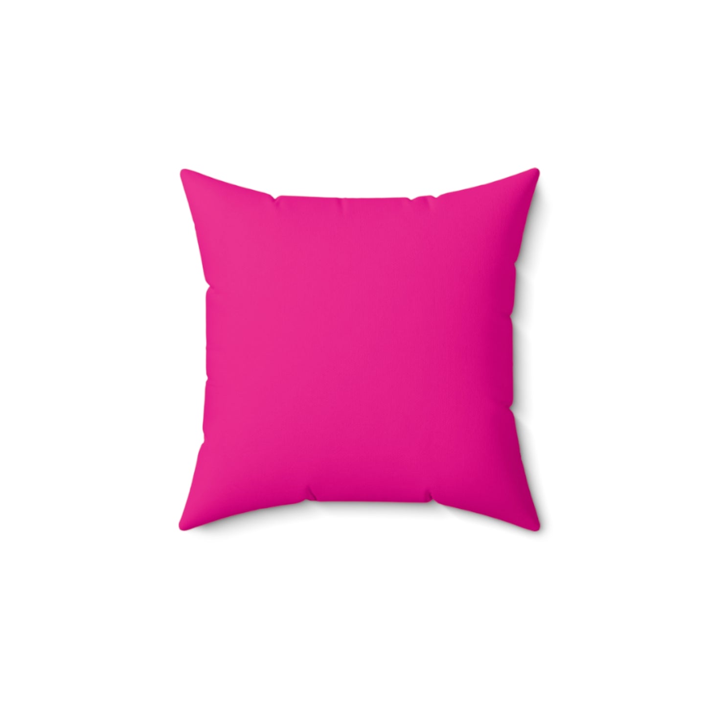 Faux Suede Square Pillow Jacks green - fushia