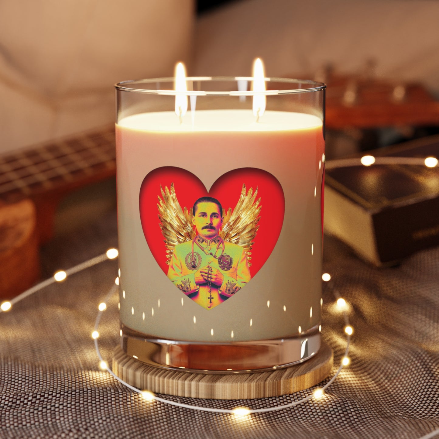 Scented Candle - Full Glass, 11oz - San José Gregorio Hernández Pop 1