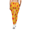 Women's Casual Leggings (AOP) Red Hearts