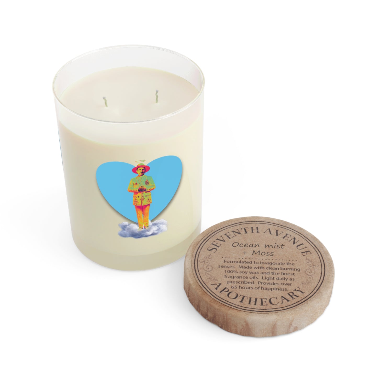 Scented Candle - Full Glass, 11oz - San José Gregorio Hernández Pop 2