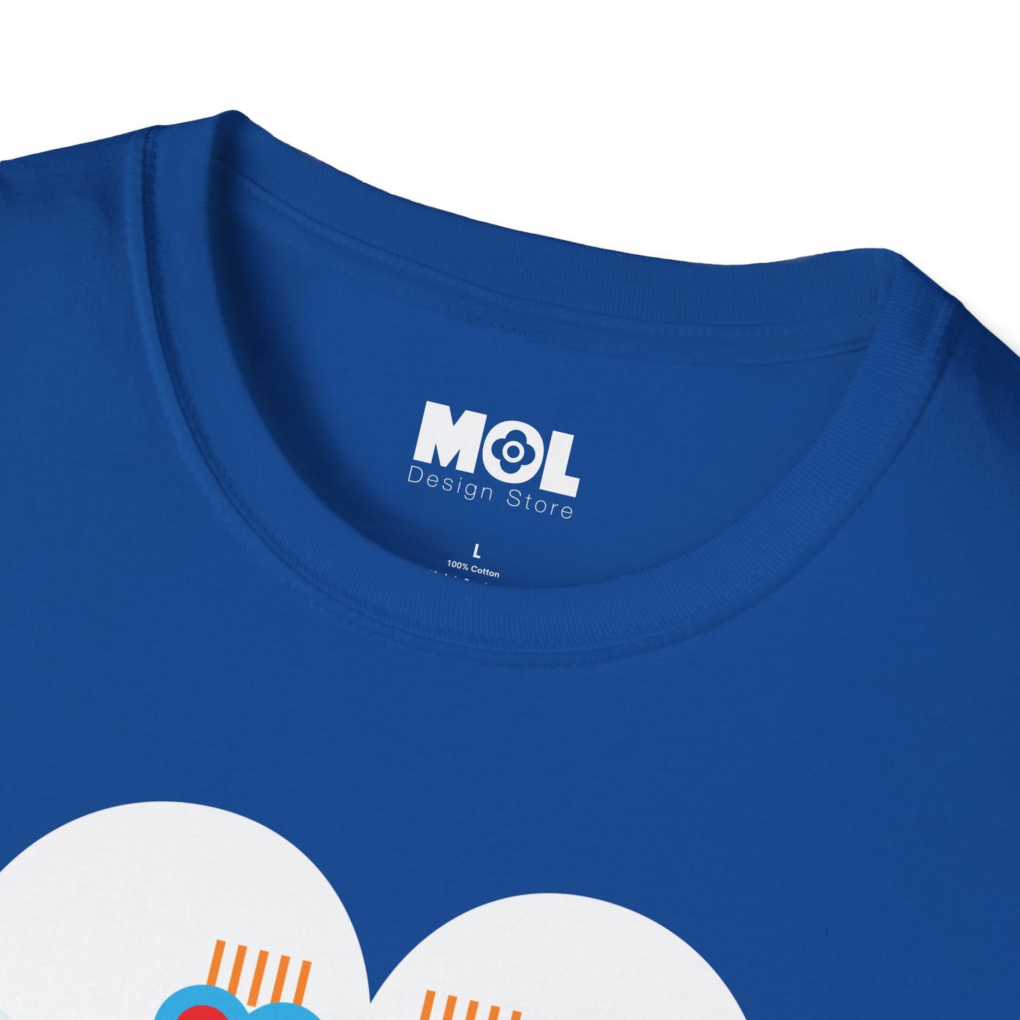 Unisex Softstyle T-Shirt „Frieden &amp; Liebe für die Welt“