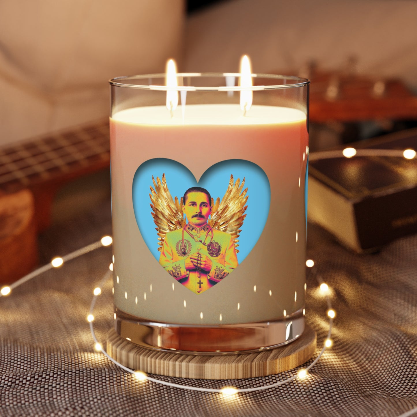 Scented Candle - Full Glass, 11oz - San José Gregorio Hernández Pop 1