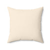 Faux Suede Square Pillow Jacks grey - off white