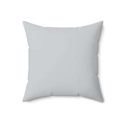 Faux Suede Square Pillow Christmas Diamonds