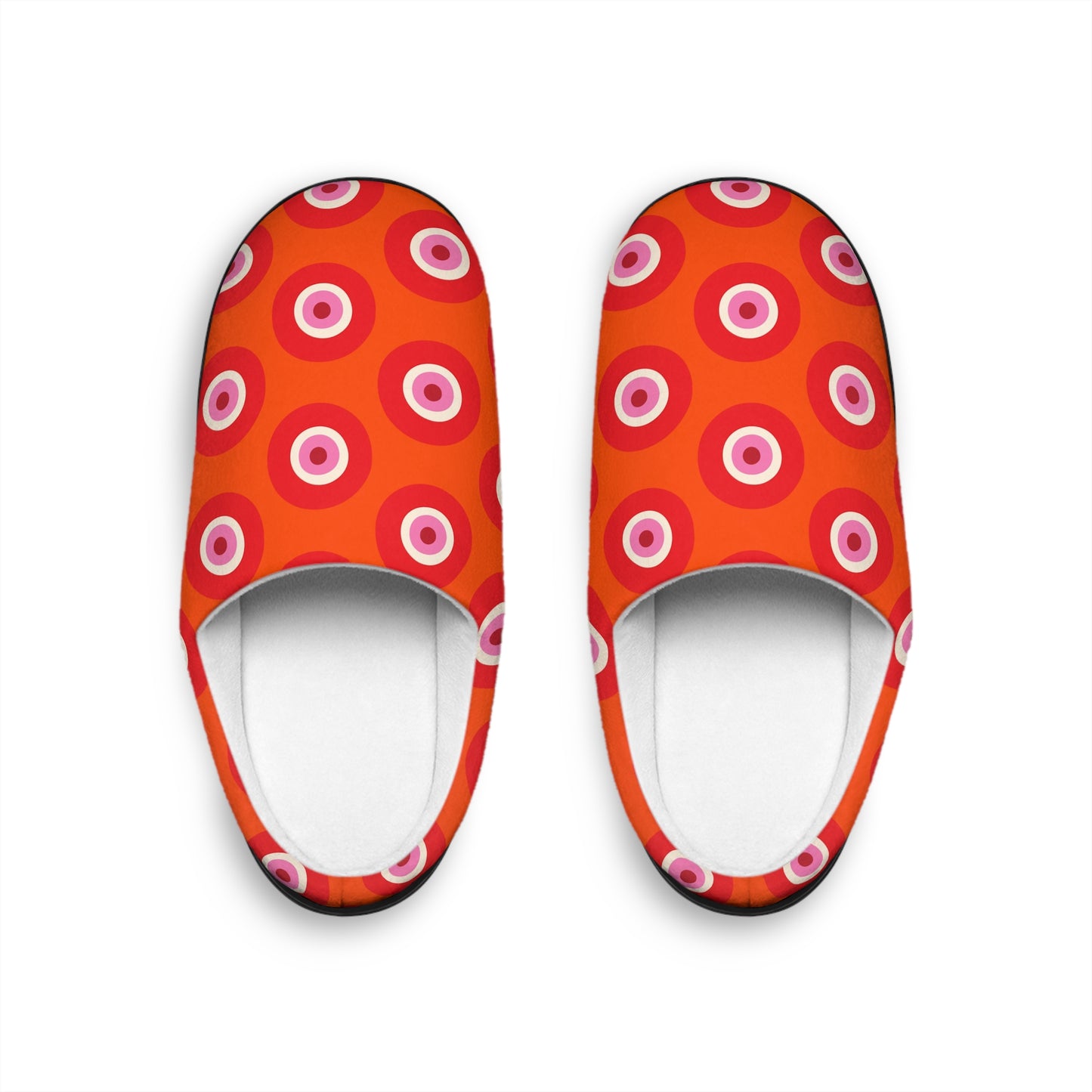 Women's Indoor Slippers - Turkish Eye pattern