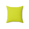 Faux Suede Square Pillow Jacks red - pistachio