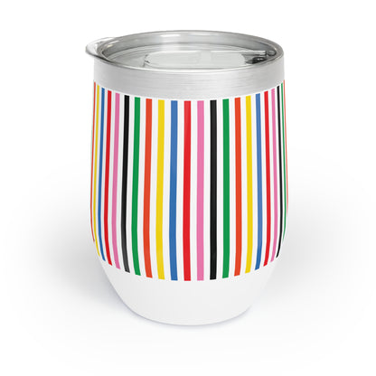 Chill Wine Tumbler Stripes V