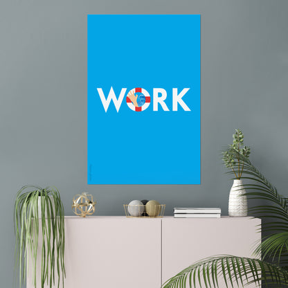 Giclée Fine Art Print  - A Right to Work!