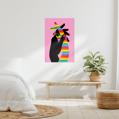 Giclée Fine Art Print - Acceptance Lgbti