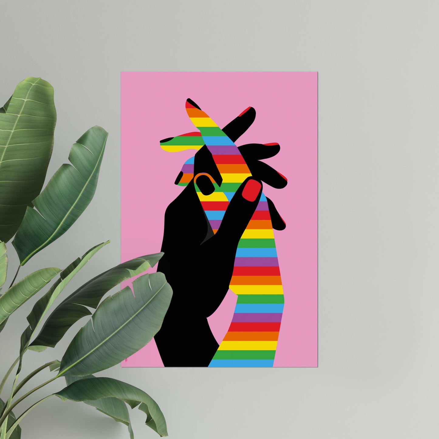 Giclée Fine Art Print - Akzeptanz Lgbti 