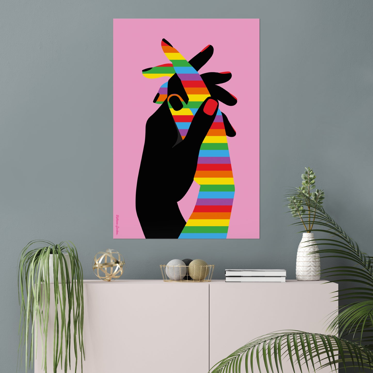 Giclée Fine Art Print - Akzeptanz Lgbti 