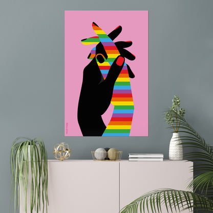 Giclée Fine Art Print - Aceptación Lgbti 