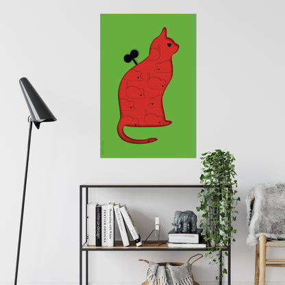 Giclée Art Print - Coexistence green