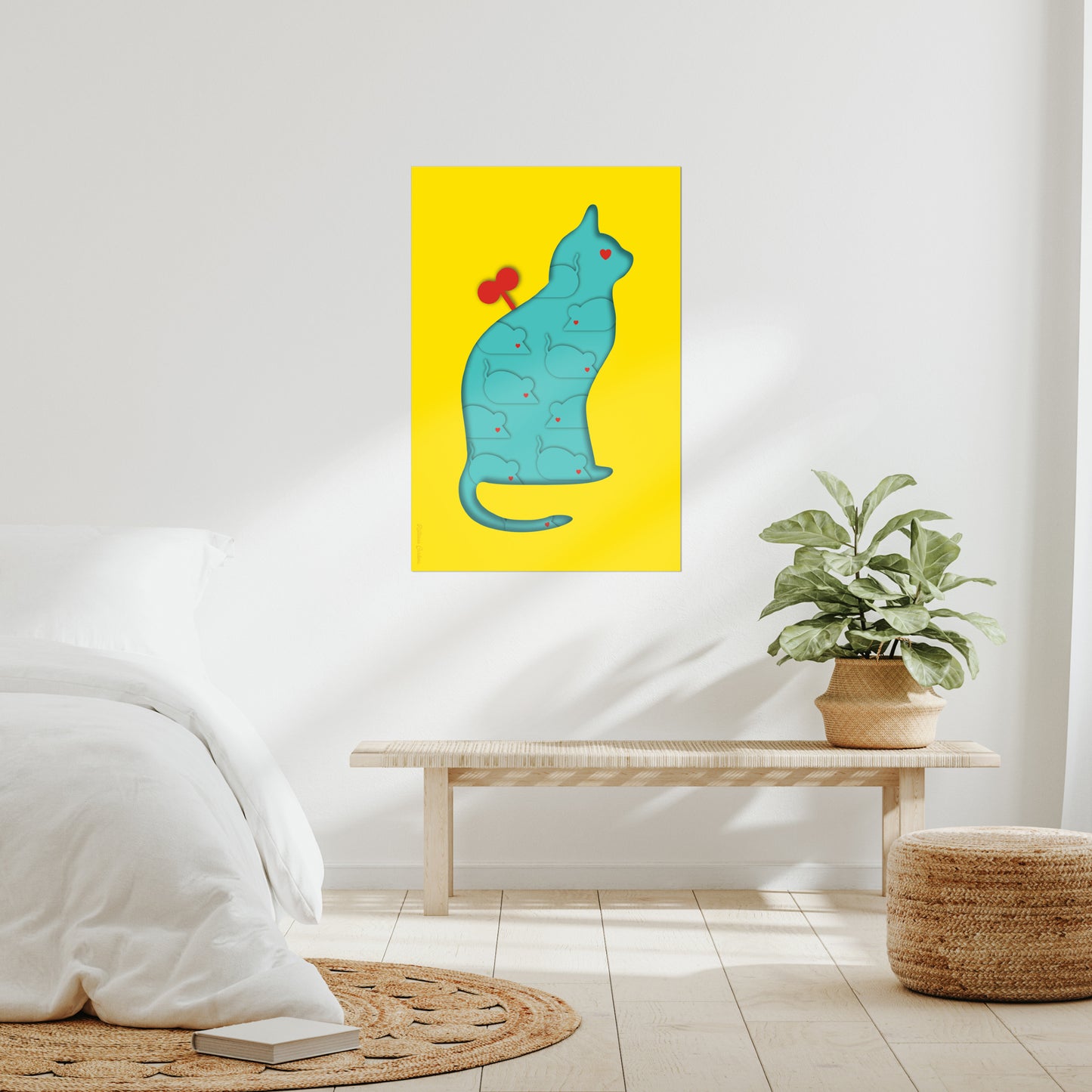 Giclée Fine Art Print - Coexistence yellow