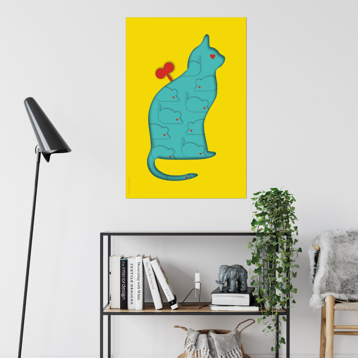 Giclée Fine Art Print - Coexistence yellow