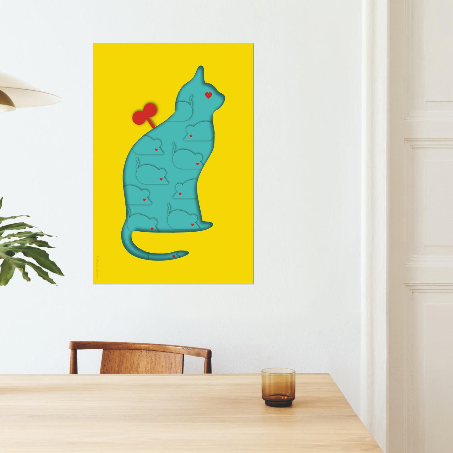 Giclée Fine Art Print - Coexistence yellow