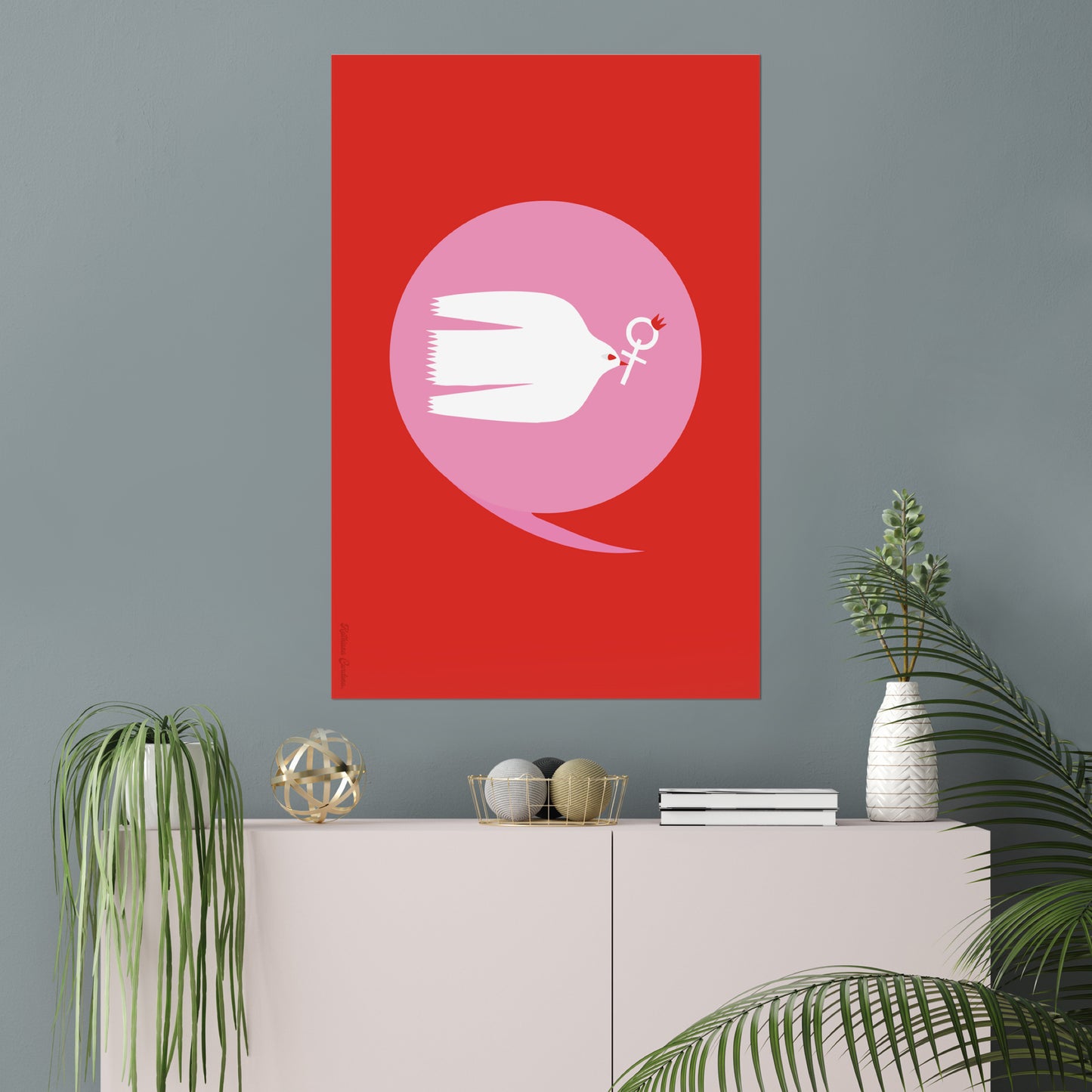 Giclée Fine Art Print – Ich sage Freiheit für alle Frauen 