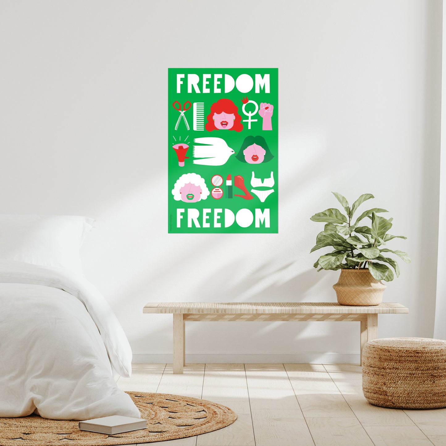 Giclée Fine Art Print - Freedom for Iranian Women