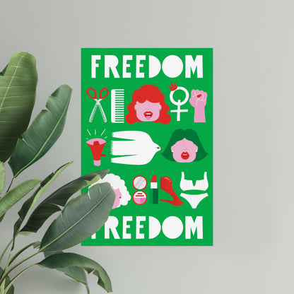 Giclée Fine Art Print - Freedom for Iranian Women