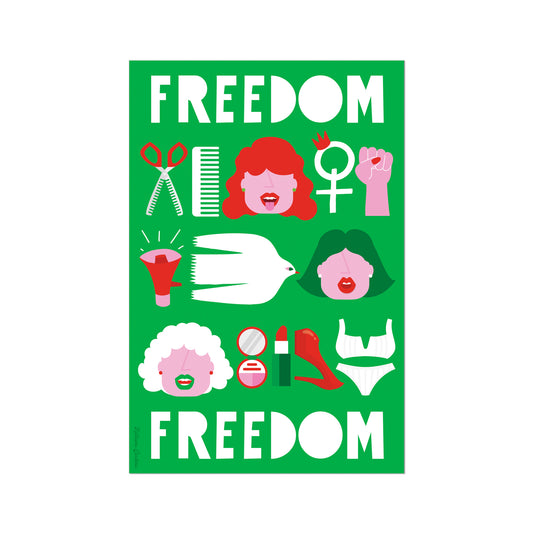 Giclée Fine Art Print - Freedom for Iranian Women