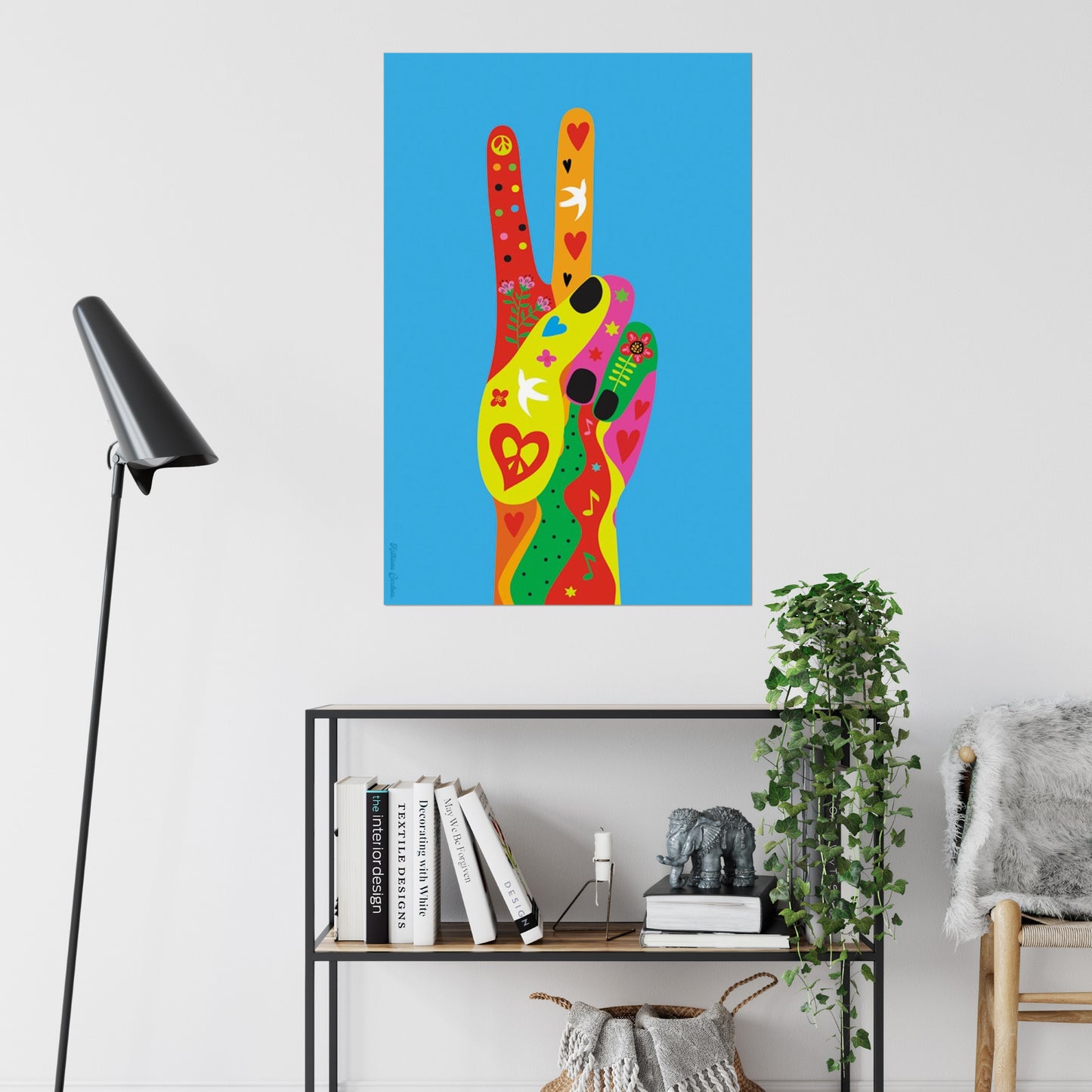 Giclée Fine Art Print - Hand Peace