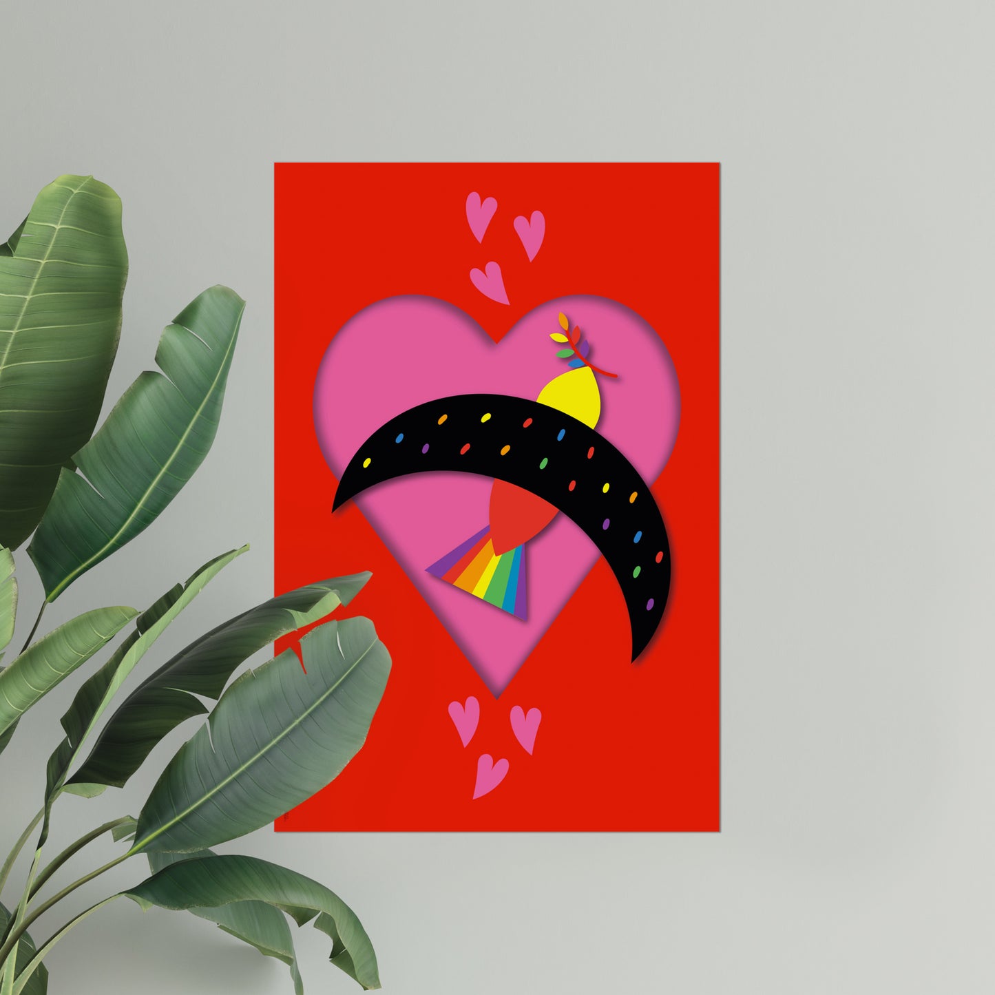 Giclée Fine Art Print - Amor LGBTI Fine Art Print 