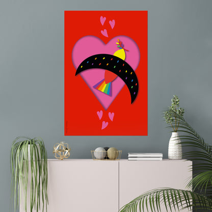 Giclée Fine Art Print - Amor LGBTI Fine Art Print 