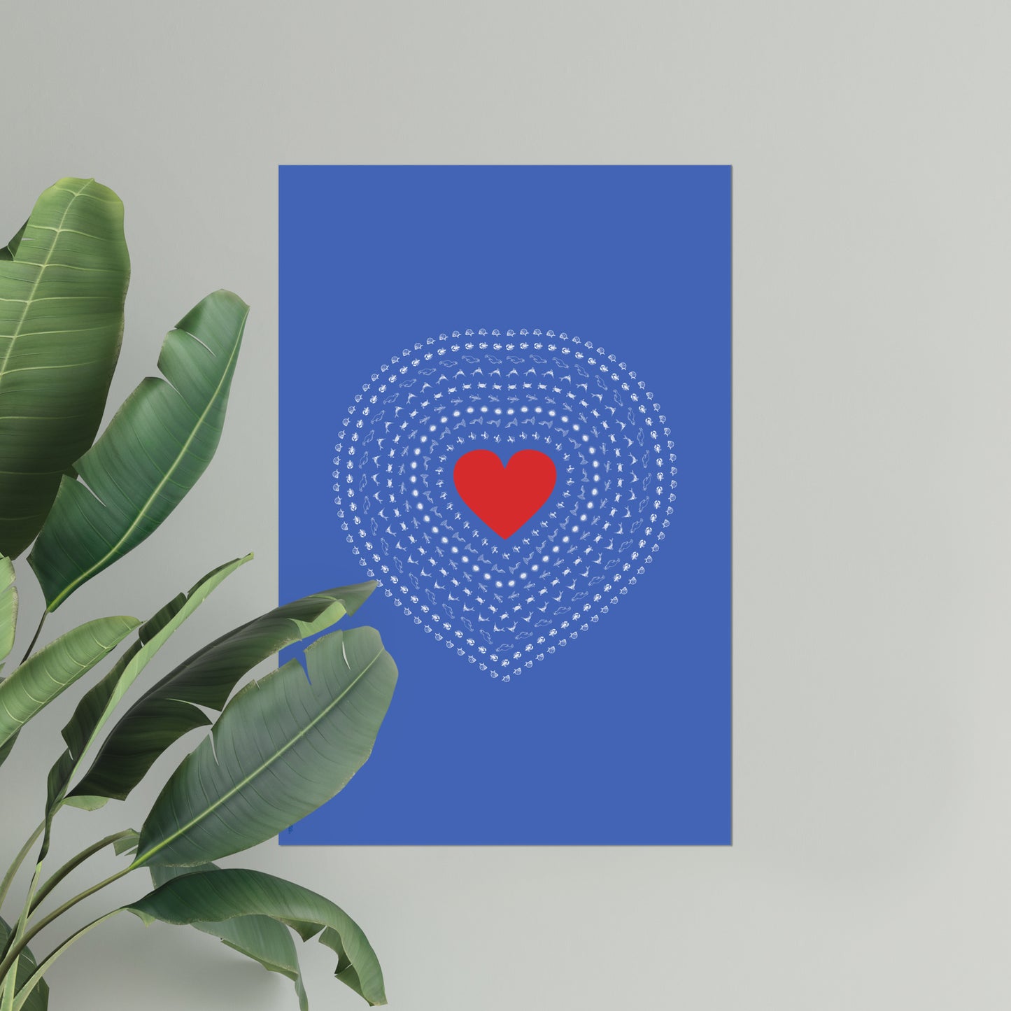 Giclée Fine Art Print - Liebe die Ozeane