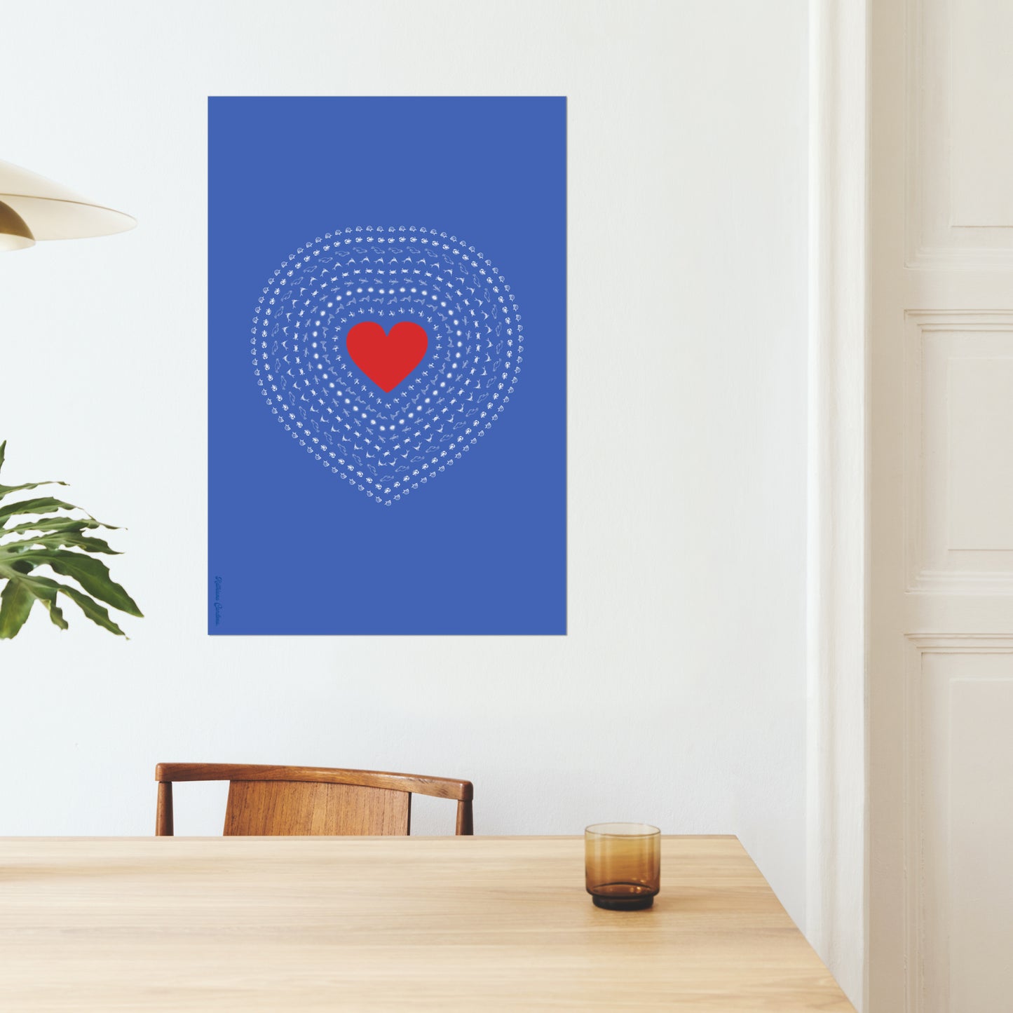 Giclée Fine Art Print - Liebe die Ozeane