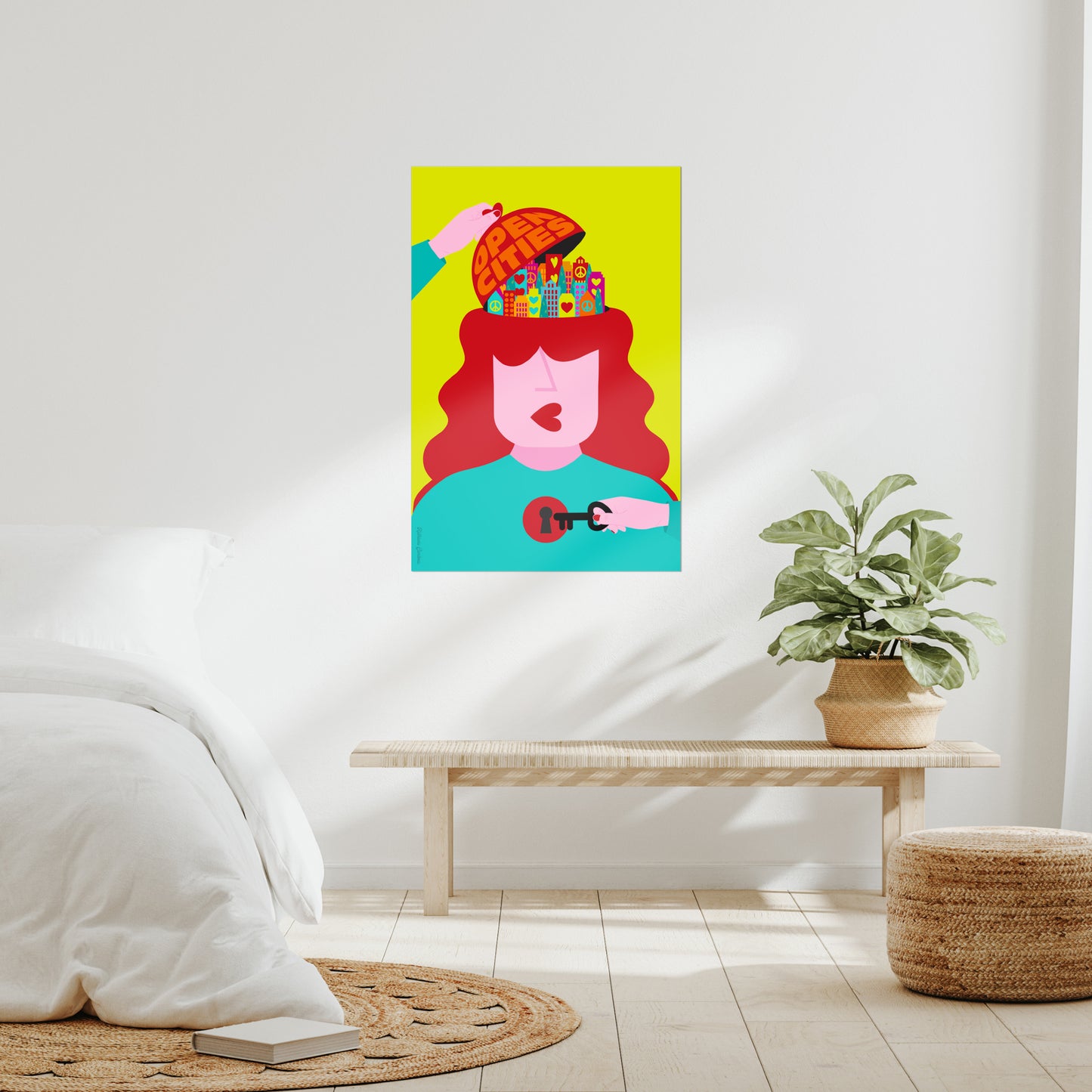 Giclée Fine Art Print - Offene Städte 