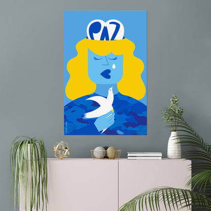 Impresión Giclée Fine Art - Paz a Ucrania