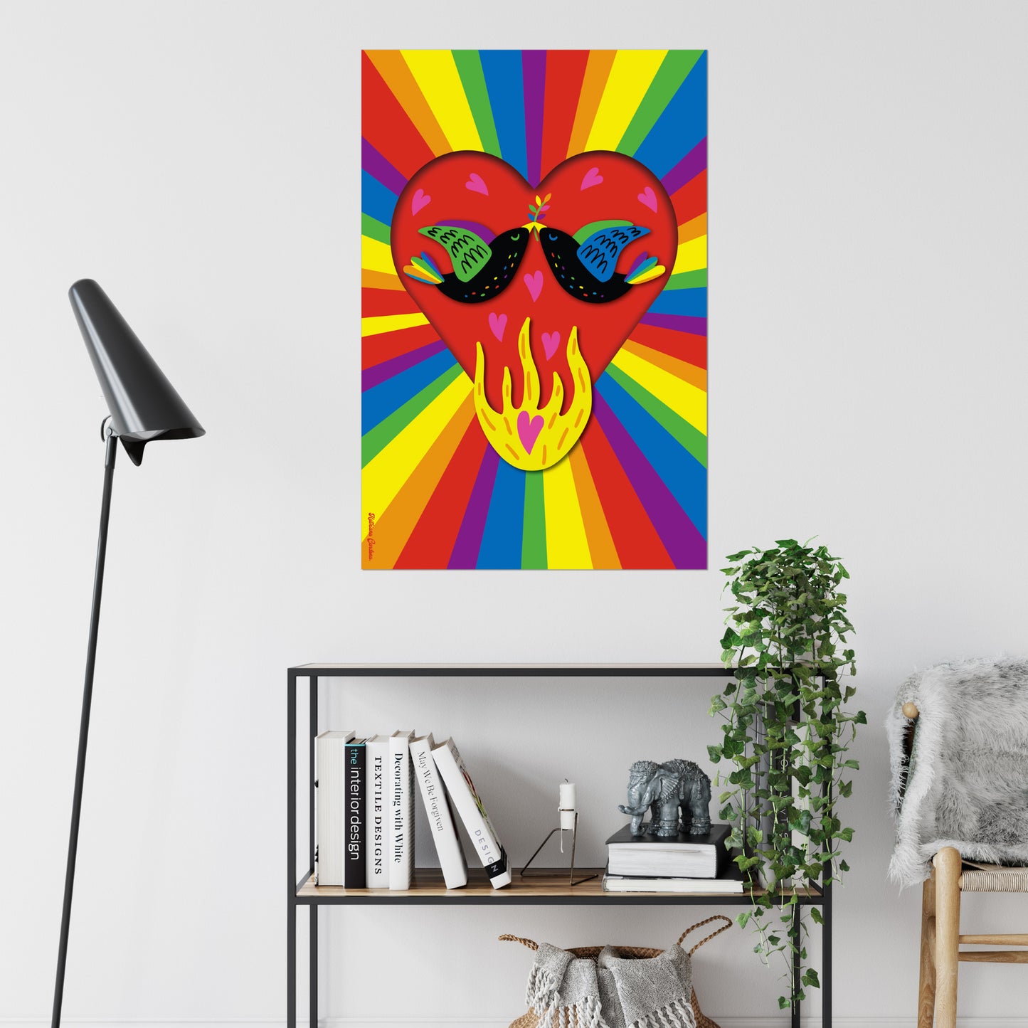 Giclée Fine Art Print - Liebe Lgbti 