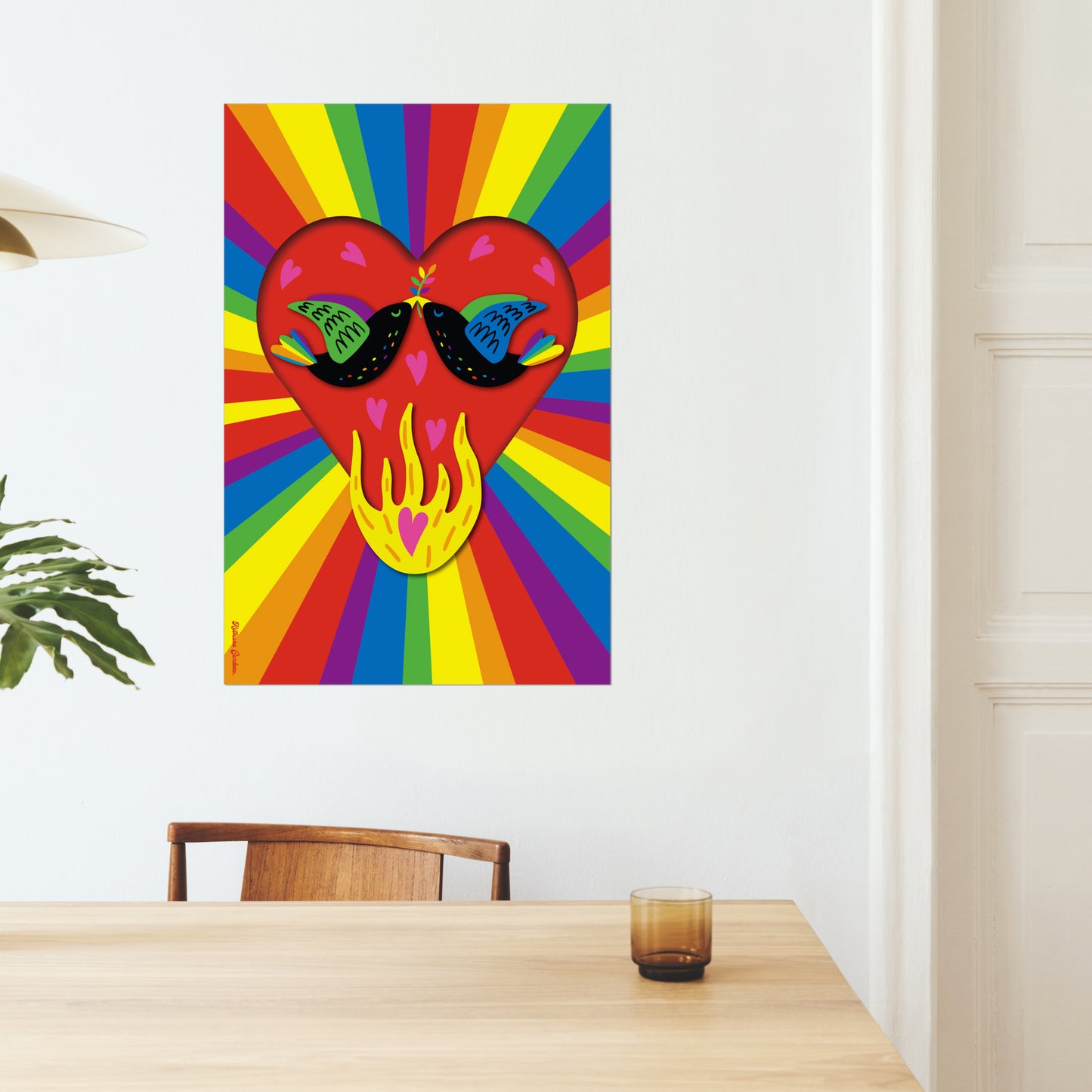 Giclée Fine Art Print - Liebe Lgbti 