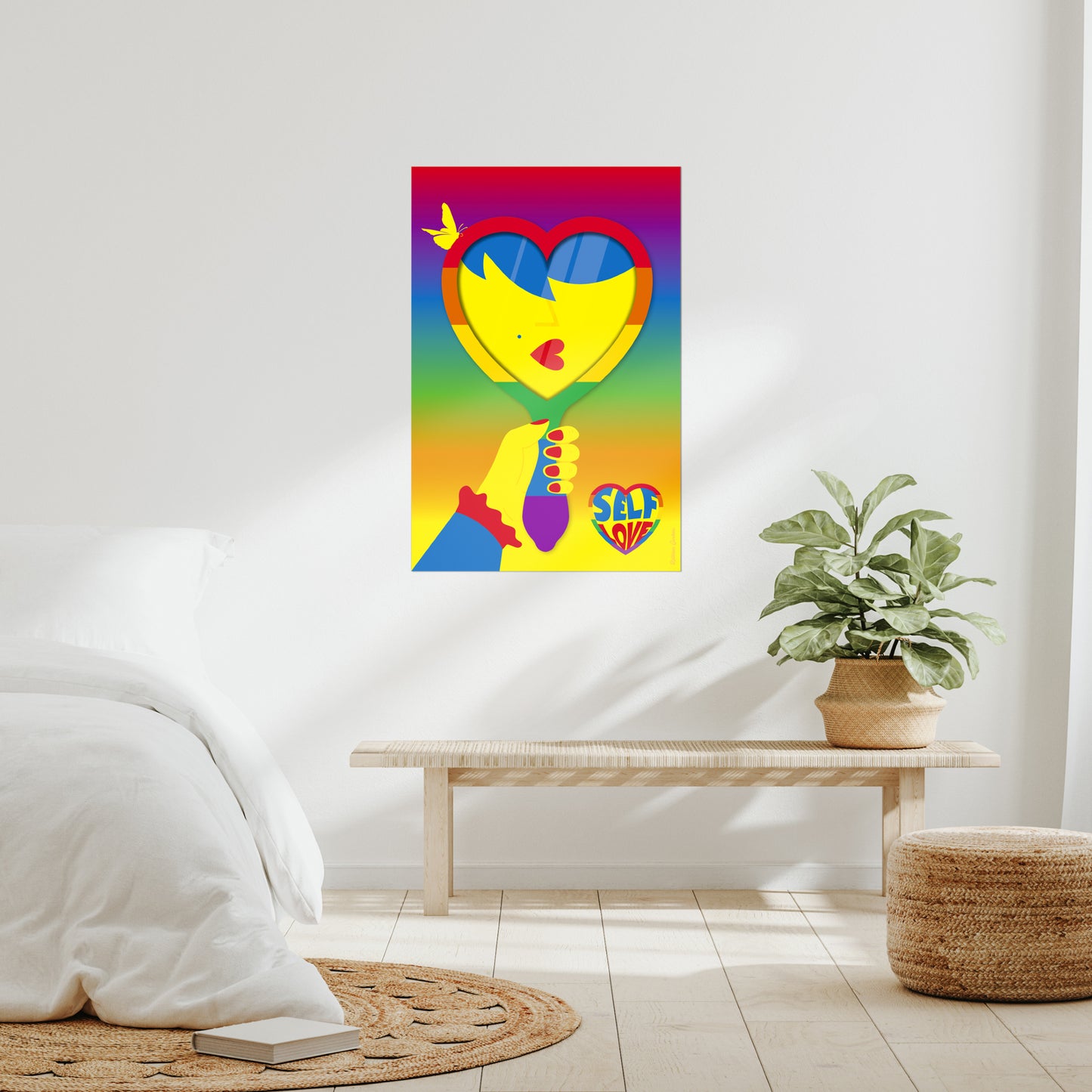 Giclée Fine Art Print - Amor propio Lgbti