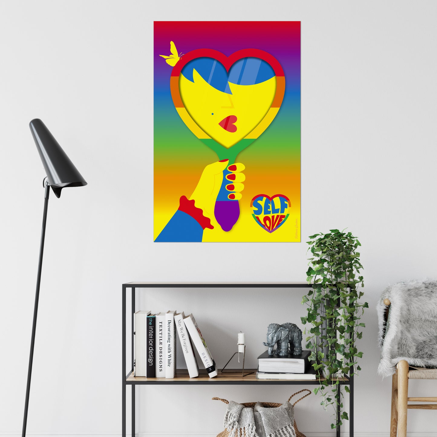 Giclée Fine Art Print - Selbstliebe Lgbti