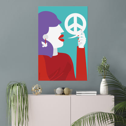 Giclée Fine Art Print - Speak your Peace