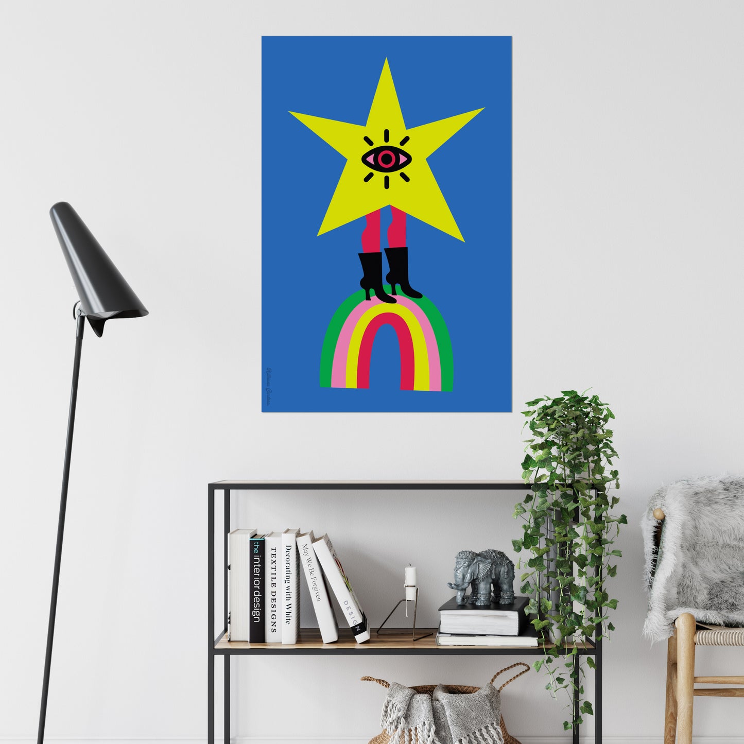 Giclée Fine Art Print  - The Subjects Look, The Objects Gaze -Star version-