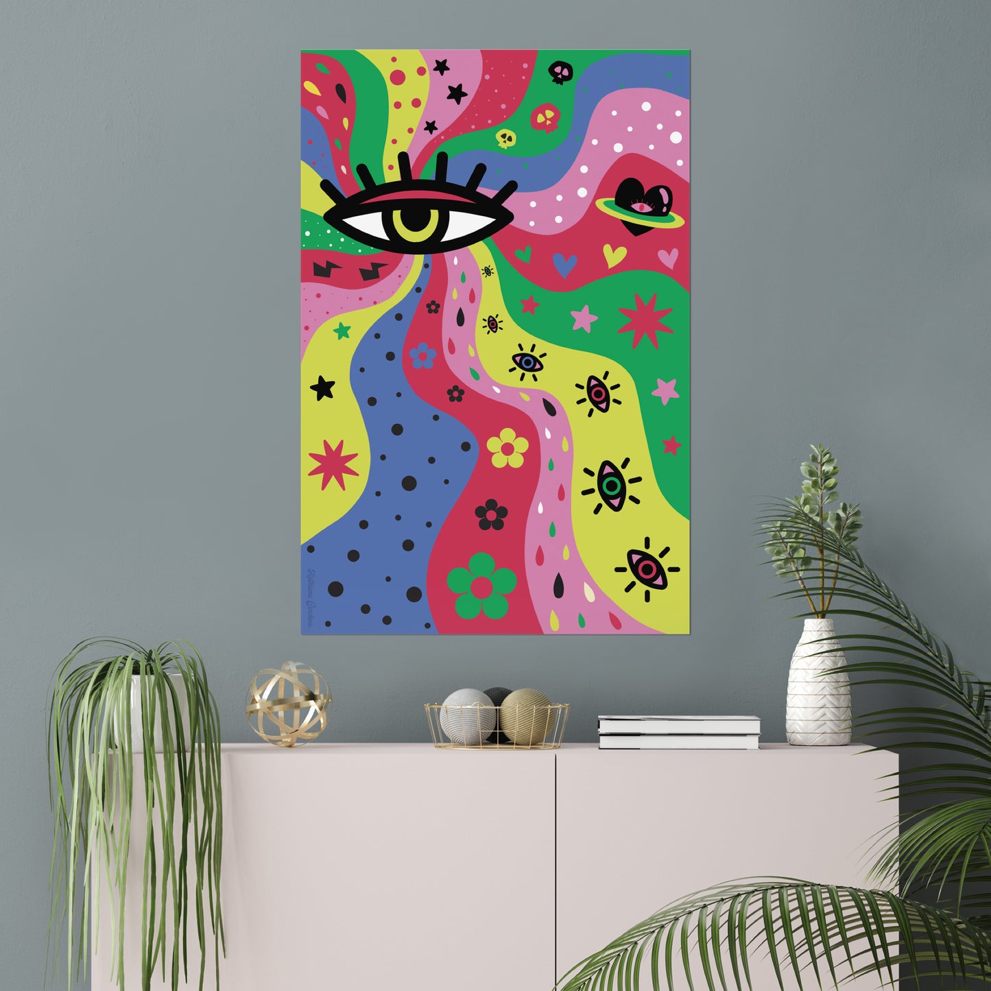 Giclée Fine Art Print  - The Subjects Look, The Objects Gaze -Eye version-