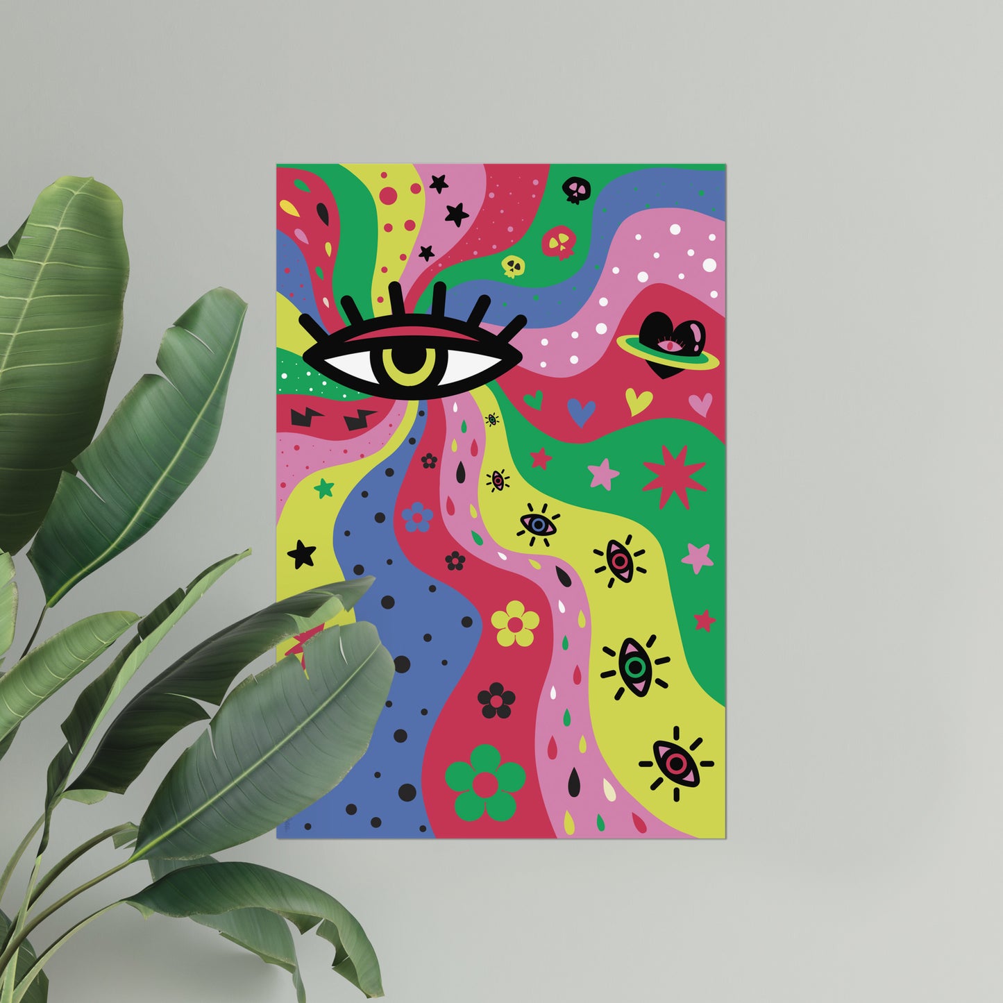 Giclée Fine Art Print  - The Subjects Look, The Objects Gaze -Eye version-