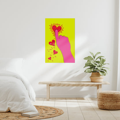 Giclée Fine Art Print - Turn on the Love