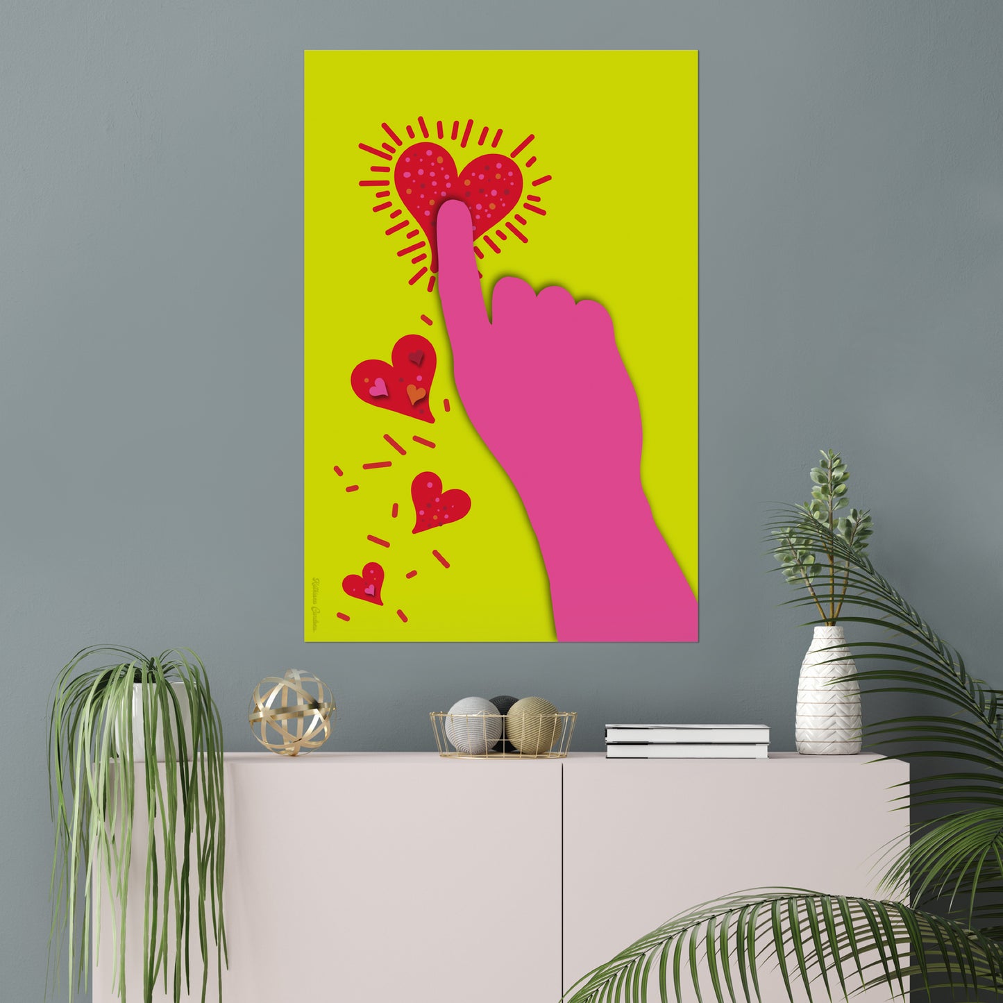 Giclée Fine Art Print - Turn on the Love